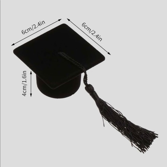 1pc Graduation Cap Shaped Jewelry Storage Box - Picture 3 of 7